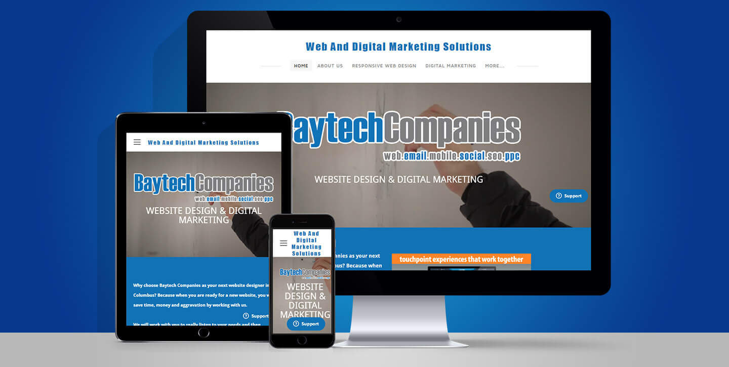 The best website design agency in Columbus Baytech Companies
