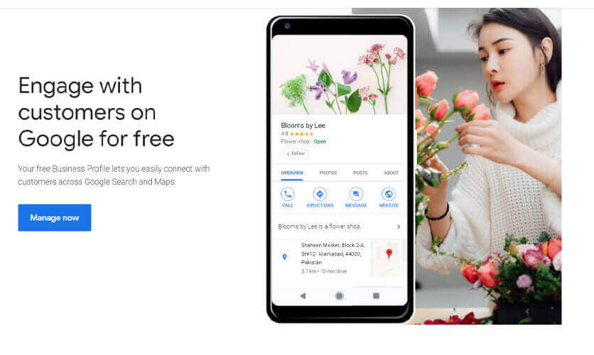 Google business listing