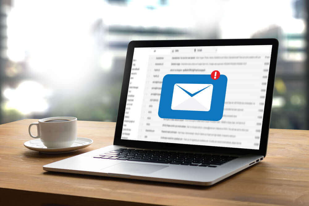Baytech Email Marketing (Email on Laptop)   Digital Marketing Agency in Columbus   Baytech Companies